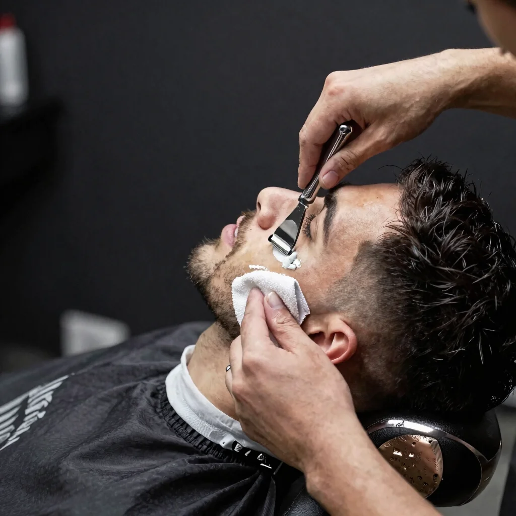 Hot Towel Shave